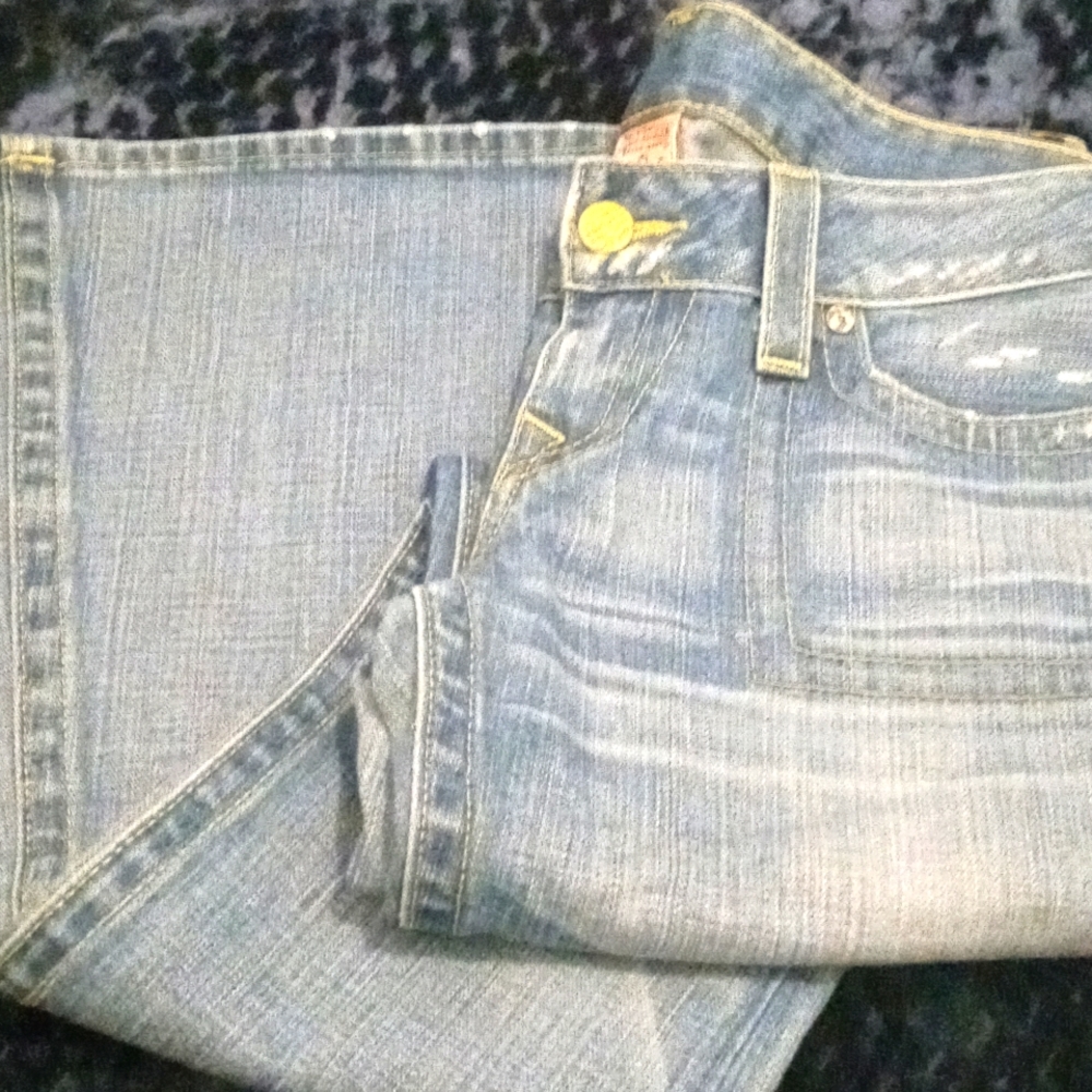 True religion brand jeans size 29 faded light blue